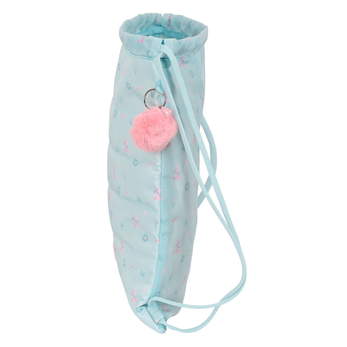 Saco Mochila com Cordas Moos Garden Turquesa